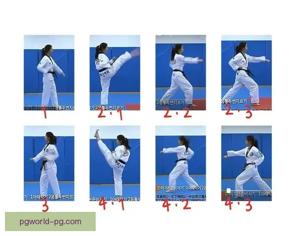 学习跆拳道的基本姿势和动作步骤